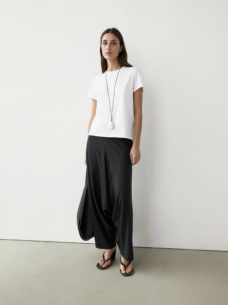 100% cotton short sleeve knit T-shirt