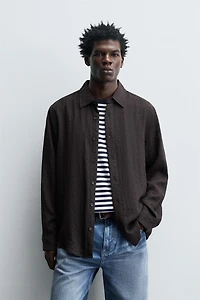 RELAXED FIT FLOWY SHIRT