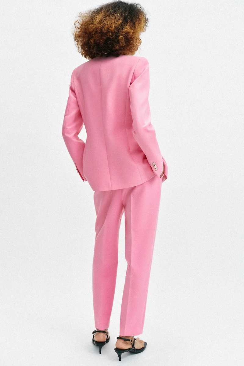 TAILORED BLAZER WITH NO LAPEL