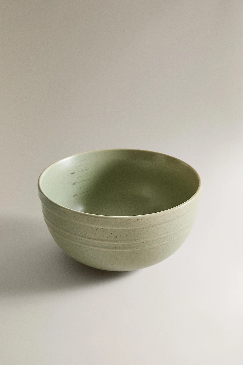 STONEWARE MIXING BOWL