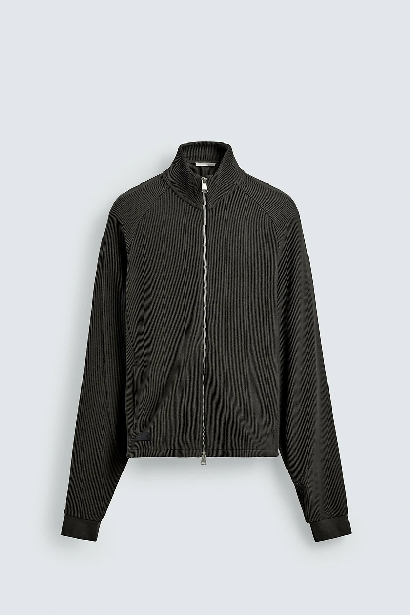 RELAXED FIT OTTOMAN JACKET