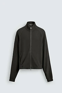 RELAXED FIT OTTOMAN JACKET