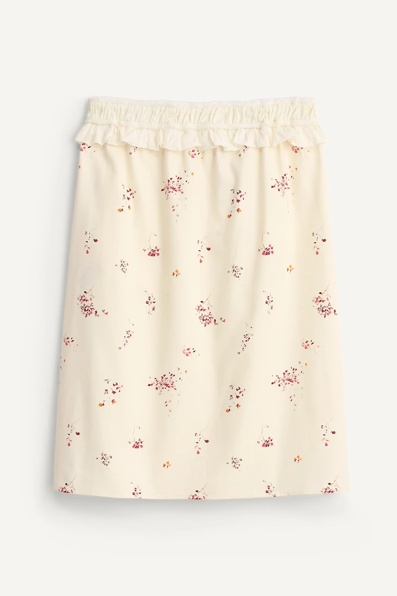 LIMITED EDITION PRINTED MIDI SKIRT