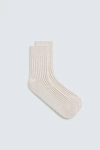 RIBBED SHORT SOCKS