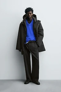 PARKA DÉTACHABLE 100 % PLUMES DÉPERLANT