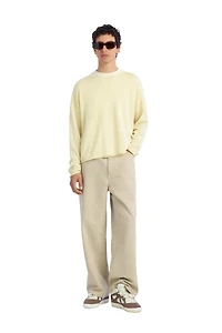 PULL COURT EN LIN ET LAINE