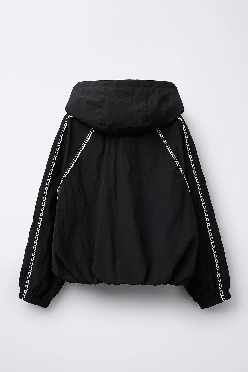 CONTRAST ULTRALIGHT RAINCOAT