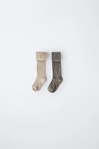 LOT DE DEUX COLLANTS UNIS