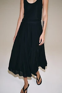 FLOWY COMBINATION SKIRT ZW COLLECTION