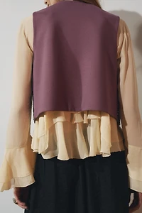 BEADED EMBROIDERED VEST