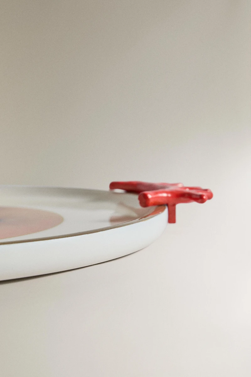 DECORATIVE CORAL TRAY | MARISA BERENSON