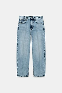 Z1975 MID-RISE BARREL JEANS WITH PRESSED CREASE