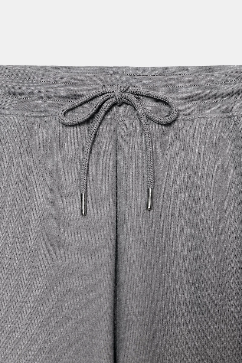 STRAIGHT LEG RIB SOFT PANTS