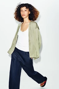 FLUID BALLOON BOMBER JACKET