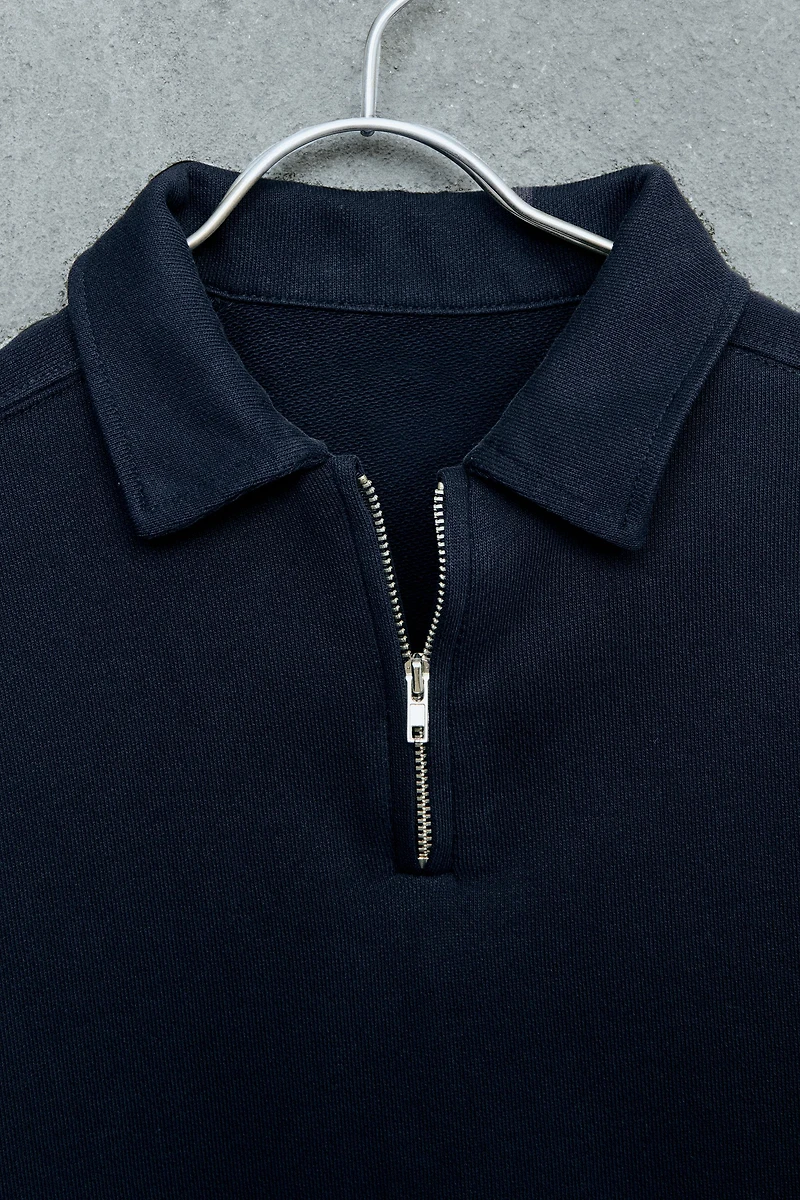 STORIESZ - ZIP SWEATSHIRT POLO