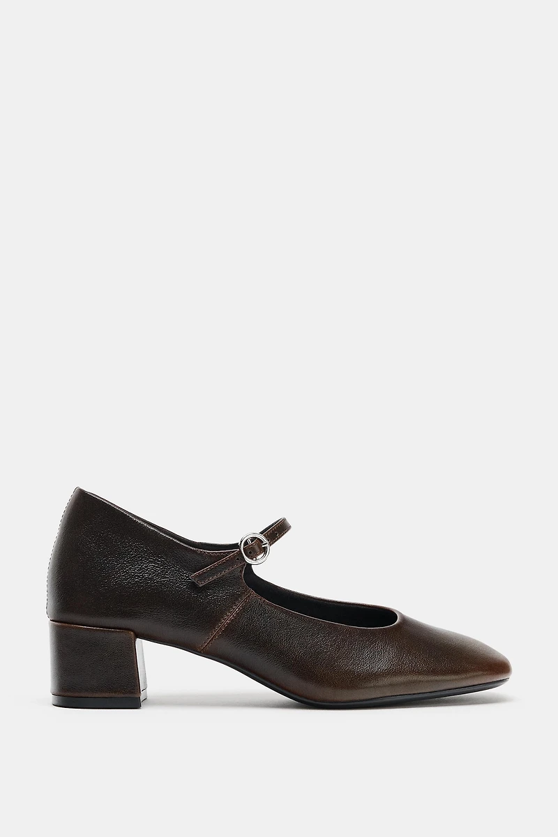 LEATHER HEELS