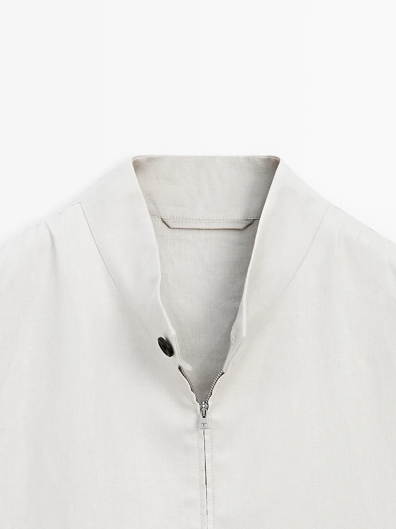 Veste légère 100 % lin