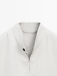 Veste légère 100 % lin