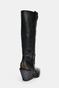 EMBROIDERED COWBOY BOOTS