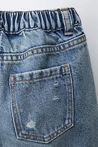 HEART WIDE LEG JEANS