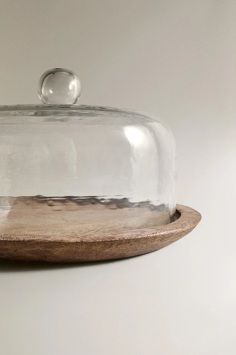 HAMMERED CAKE DISH