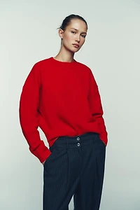 PANTALON BOMBACHO À RAYURES TENNIS