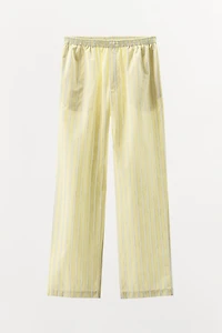 STRIPED PAJAMA PANTS