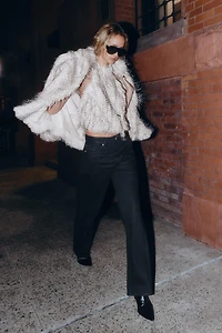 Z1975 HI-RISE REGULAR FIT COATED JEANS