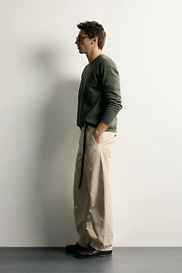 STRIPED REGULAR FIT JUMPER