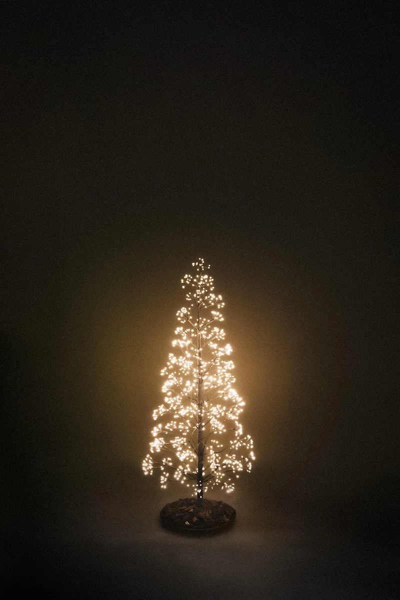LED LIGHT CHRISTMAS TREE (19.7")