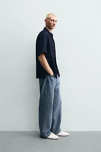 RELAXED FIT FLOWY SHIRT