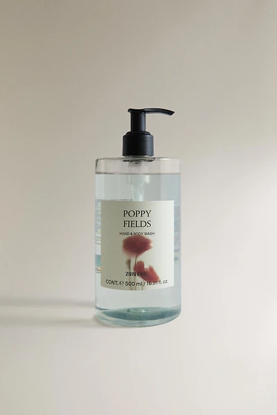 (500 ML) POPPY FIELDS LIQUID SOAP