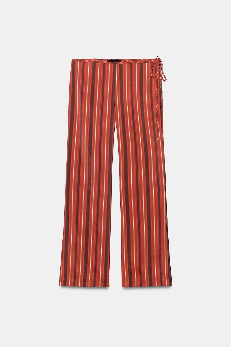FLOWY STRIPED PANTS