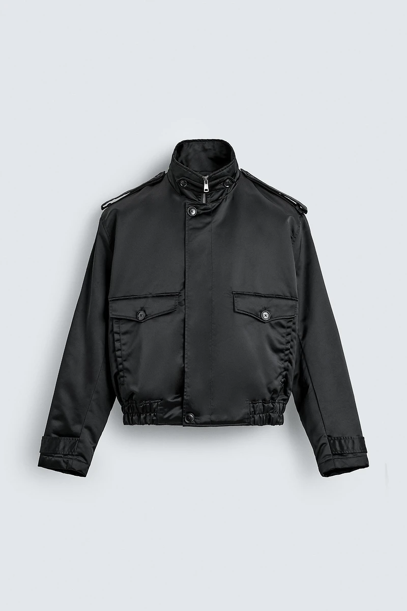 BLOUSON BOMBER TECHNIQUE MATELASSÉ