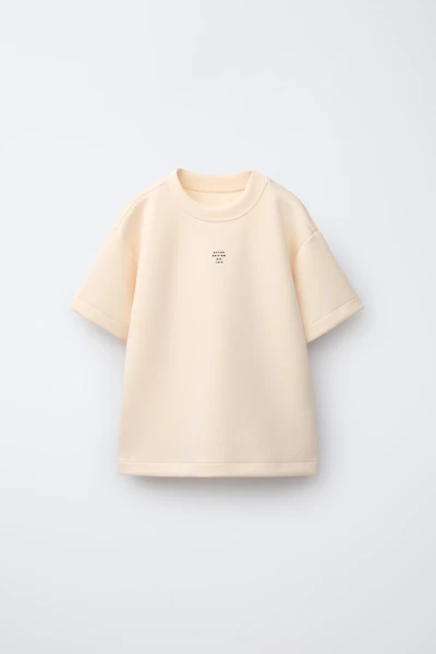 SPORTY TEXT T-SHIRT
