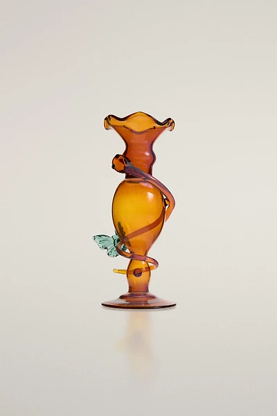 BOROSILICATE BUTTERFLY CANDLESTICK | MARISA BERENSON