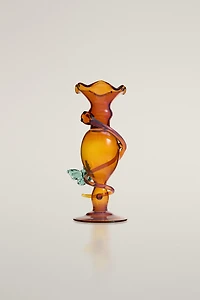 BOROSILICATE BUTTERFLY CANDLESTICK | MARISA BERENSON