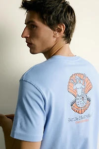 COMBINATION RELAXED FIT T-SHIRT