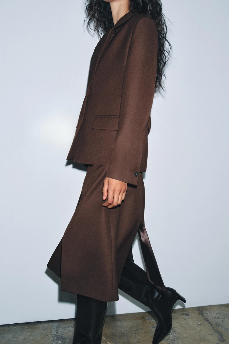 ZW COLLECTION BOX PLEAT SKIRT