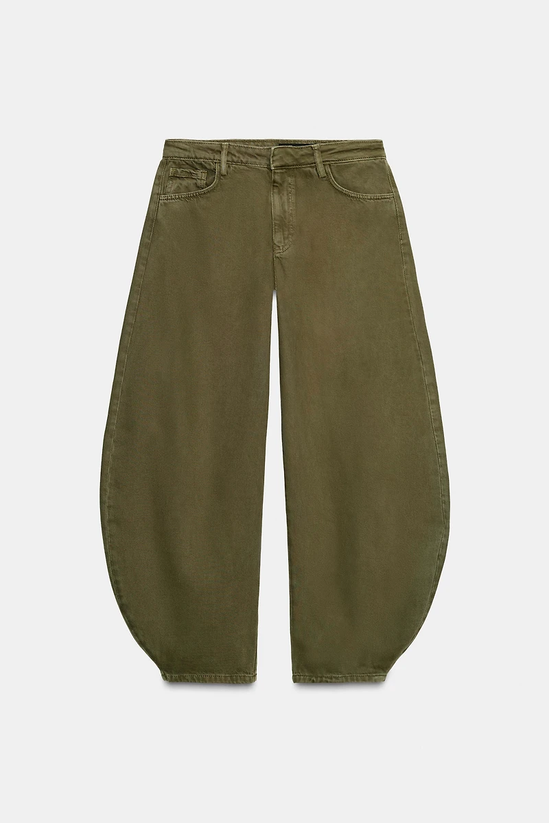 ZW COLLECTION MID-RISE BARREL JEANS