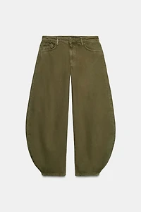 ZW COLLECTION MID-RISE BARREL JEANS