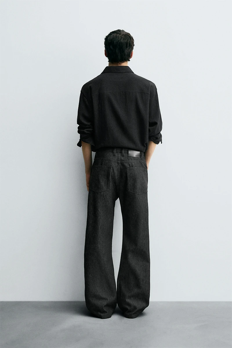 RELAXED FLARE FIT JEANS