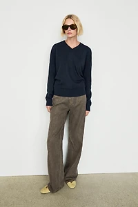 100% cashmere knit sweater