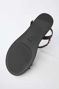 STUDDED SANDALS