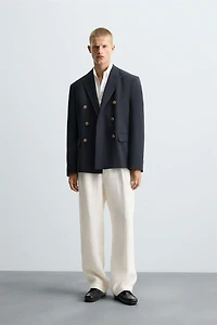 DOUBLE BREASTED BLAZER