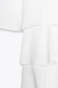 RUFFLED CAPE TOP