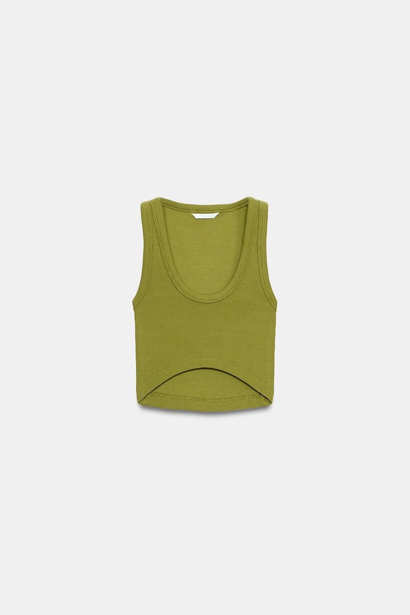 RIB CROP TOP