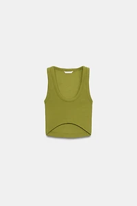 RIB CROP TOP