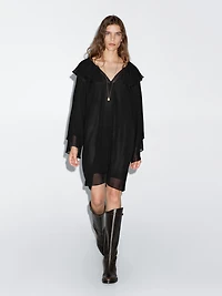 Short ruffled dress