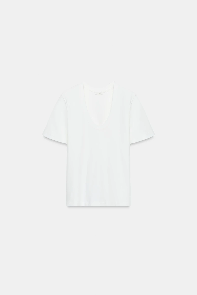 SHORT SLEEVE INTERLOCK T-SHIRT
